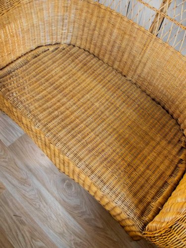 Jacques, le canapé en rotin N°108