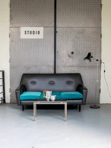 Jacques, le canapé en skaï N°73