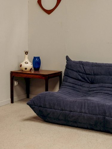 Jacques, le canapé Togo bleu N°76