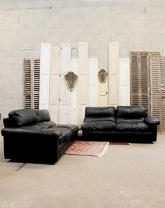 Jacques, the large leather sofa Poltrona Frau N°102