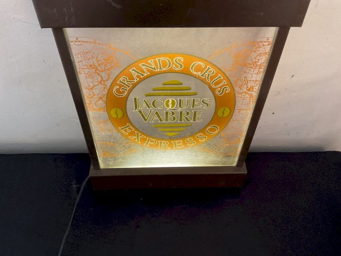 jacques vabre Enseigne Lumineuse Fixé .