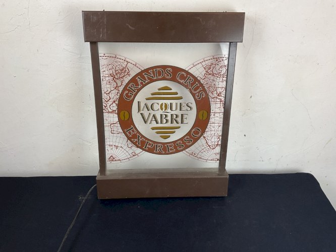 jacques vabre Enseigne Lumineuse Fixé .