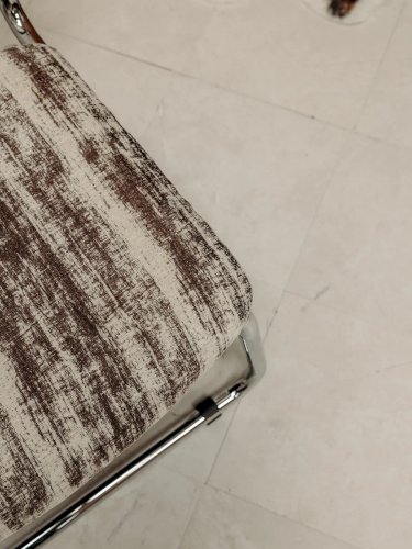 Jakob, la paire de fauteuils chromés N°521