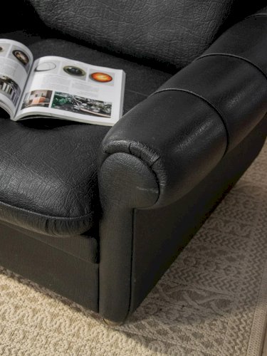 Jakob, la paire de fauteuils noirs N°641