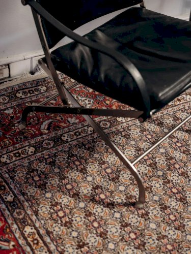 Jakob, le fauteuil en cuir Carlotta Flexform N°721