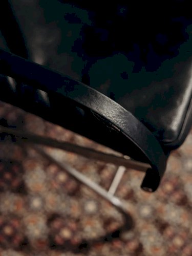 Jakob, le fauteuil en cuir Carlotta Flexform N°721