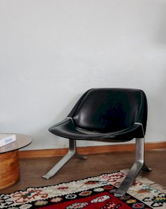 Jakob, the leather armchair Hesterberg No. 219