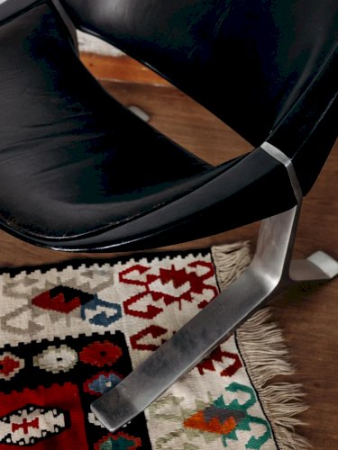 Jakob, le fauteuil en cuir Hesterberg N°219