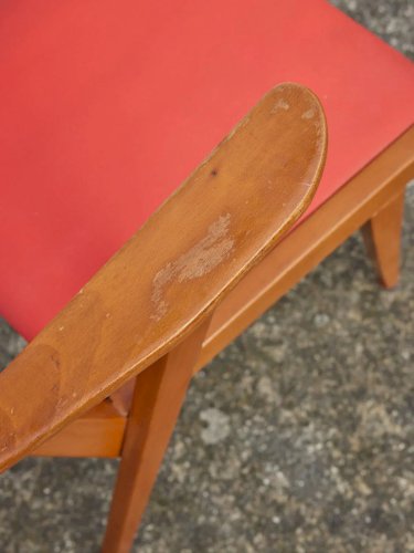 Jakob, le fauteuil en simili cuir N°706