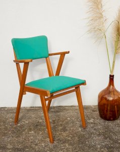 Jakob, the faux leather armchair No. 707