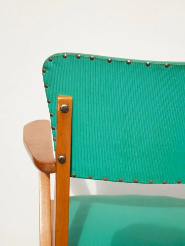 Jakob, le fauteuil en simili cuir N°707