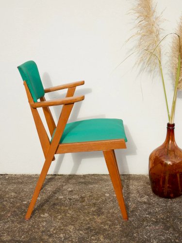 Jakob, le fauteuil en simili cuir N°707