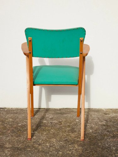 Jakob, le fauteuil en simili cuir N°707