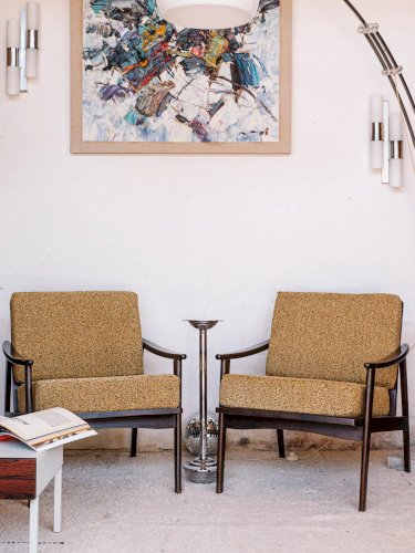 Jakob, le fauteuil en tissu N°653