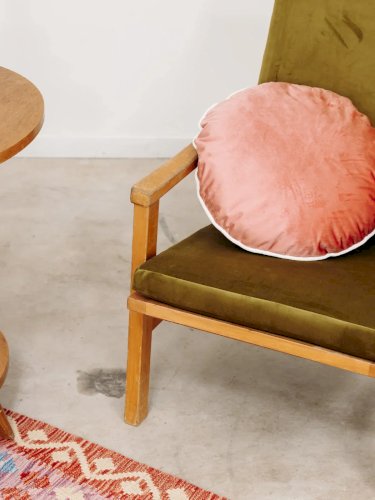 Jakob, le fauteuil en velours N°65