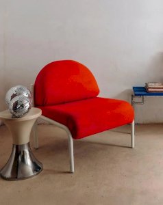 Jakob, the orange armchair No. 13