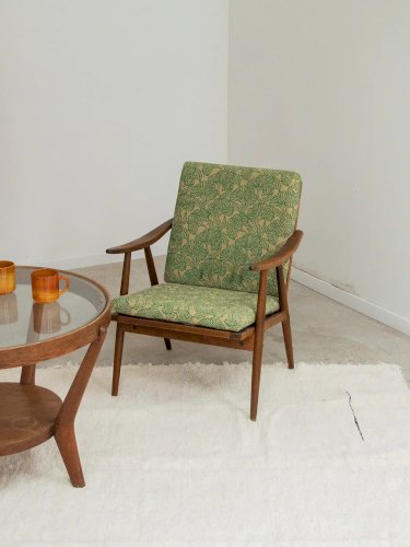 Jakob, le fauteuil scandinave vert N°426