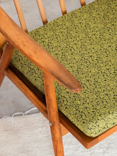 Jakob, le fauteuil scandinave vert N°625