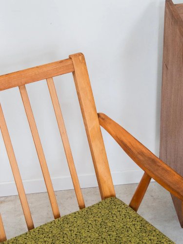 Jakob, le fauteuil scandinave vert N°625