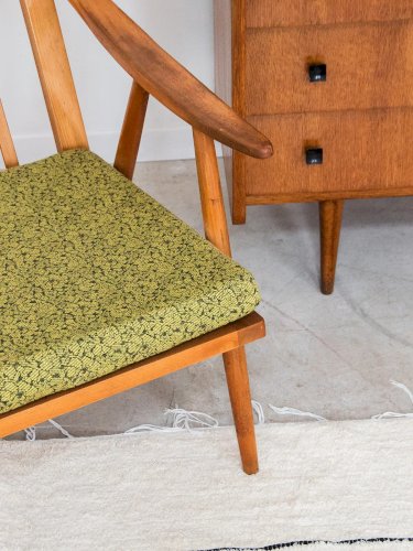 Jakob, le fauteuil scandinave vert N°625