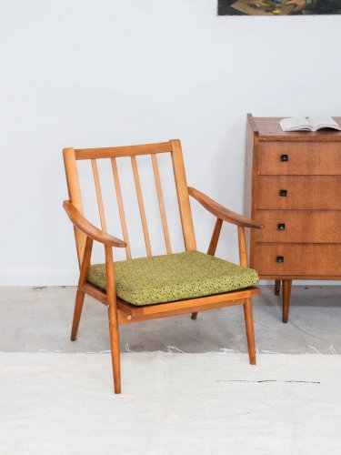 Jakob, le fauteuil scandinave vert N°625