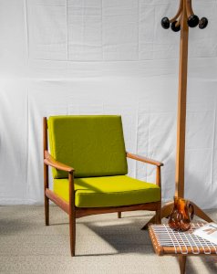 Jakob, the green Scandinavian armchair No. 632