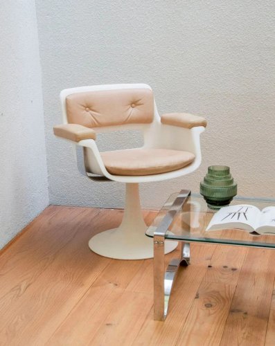 Jakob, le fauteuil tulipe Albert Jacob N°704