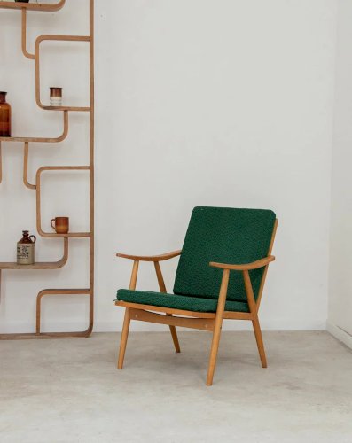 Jakob, le fauteuil vert foncé N°432