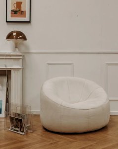 Jakob, the large Pumpkin armchair Paulin No. 713