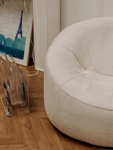 Jakob, le grand fauteuil Pumpkin Paulin N°713