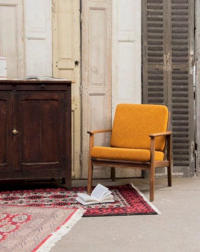 Jakob, le grand fauteuil scandinave en bois N°718