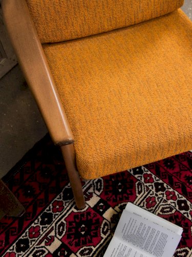 Jakob, le grand fauteuil scandinave en bois N°718