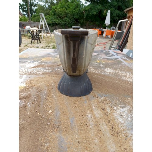Jardinière Art déco Fonte émaillée