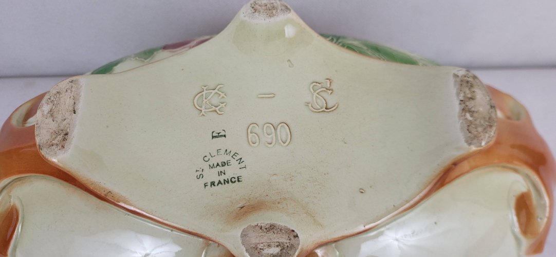 Jardinière Art Nouveau Keller & Guérin, Saint Clément