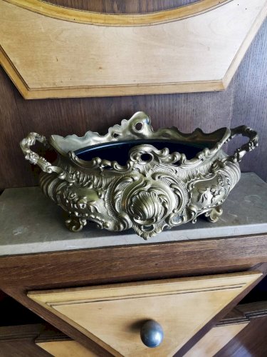 Jardinière en bronze début du XIXème siècle