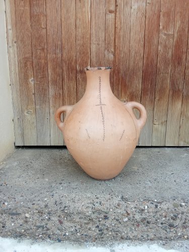 Jarre en terre cuite du Maghreb 
