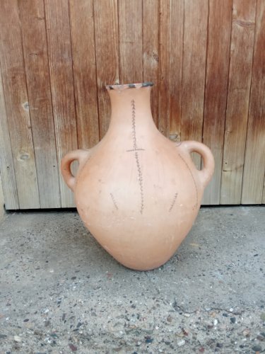 Jarre en terre cuite du Maghreb 