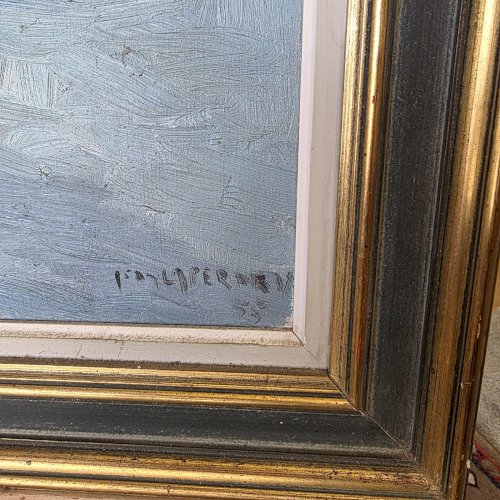 Jean Laperdrix 1912-2005 Huiles Sur Toile Marine peinture tableaux bateaux mer