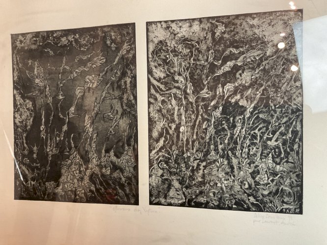 Jean-Marie GUINY  gravure signée la capture