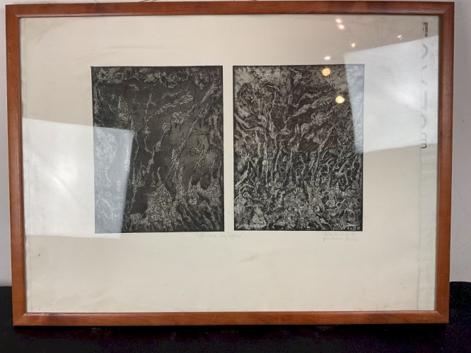 Jean-Marie GUINY  gravure signée la capture