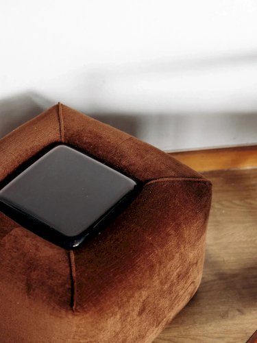 Jean-Philippe, la paire de poufs Cinna N°29