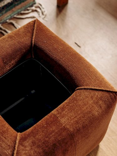 Jean-Philippe, la paire de poufs Cinna N°29