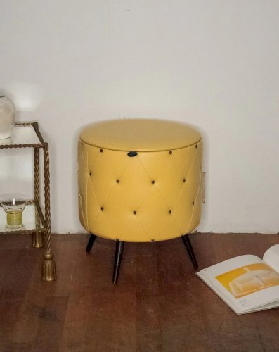 Jean-Philippe, le pouf-coffre capitonné N°69