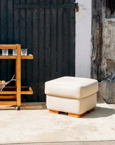 Jean-Philippe, le pouf en cuir N°45