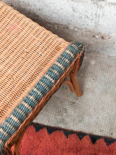 Jean-Philippe, le pouf en rotin N°57