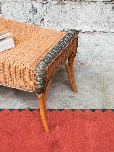 Jean-Philippe, le pouf en rotin N°57