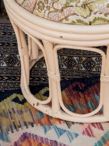 Jean-Philippe, le pouf en rotin N°7