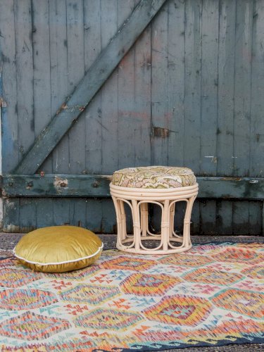 Jean-Philippe, le pouf en rotin N°7