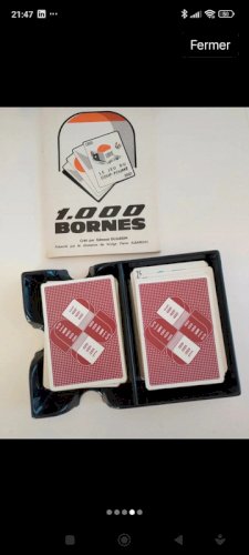 Jeu ancien les mille borne de 1960