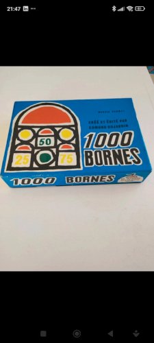 Jeu ancien les mille borne de 1960